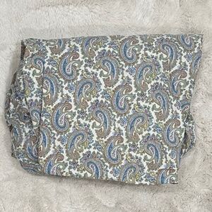 Vintage Ralph Lauren Paisley Fitted Sheet Full Size